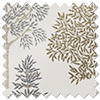 Coppice Faux Silk, Bronze - Motorised Roman Blind